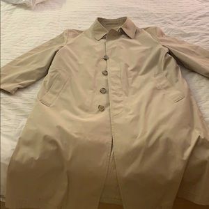 London fog trench coat